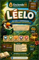 Vista previa - Unidades / Secuencias / Situaciones de Aprendizaje - LÉELO | Juego Interactivo de Iniciación a la Lectura | Preescolar y Primaria | Vocales, Sílabas, Palabras y Comprensión - Portada