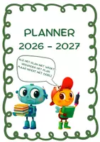 Voorbeeld - Planner/agenda 20262027 thema ZOEM - Pagina 1