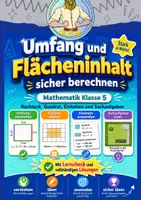 Vorschau - Arbeitsblätter - Umfang und Flächeninhalt | Klasse 5 - Deckblatt