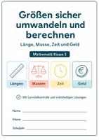 Vorschau - Arbeitsblätter - Größen umrechnen | Klasse 5 - Seite 1