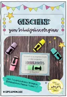 Vorschau - Mal- und Bastelvorlagen - Schulstart Geschenk - Highlights / Textmarker - Deckblatt