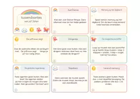 Voorbeeld - regenboogklas_40_tussendoortjes_8x6cm - Voorblad