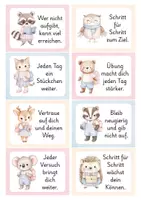 Vorschau - Fördermaterial/Inklusion - Mutmachkarten Grundschule – 16 positive Botschaften für Lernmotivation, Growth Mindset & positive Fehlerkultur - Seite 2