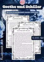 anteprima - Esercizi - Goethe und Schiller – Dichterfreundschaft zweier Literaten - Pagina di copertina