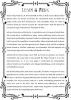 anteprima - Esercizi - Schriftsteller Stefan Zweig La novella degli scacchi – Leben und Werk FREEBIE - Pagina 1