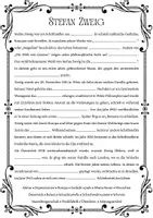 anteprima - Esercizi - Schriftsteller Stefan Zweig La novella degli scacchi – Leben und Werk FREEBIE - Pagina 2