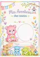 Aperçu - Affichage - Kit cahier et étiquettes ours colorés - Page 1