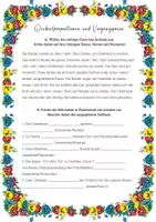anteprima - Esercizi - Goethes Osterspaziergang – Gedichtinterpretation & Grammatikaufgaben Passeggiata pasquale Analisi della poesia - Pagina 3