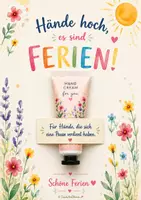 Vorschau - Anderer Materialtyp - Hände hoch, es sind Ferien! – Kleine Aufmerksamkeit für Lehrer:innen & Erzieher:innen - Deckblatt