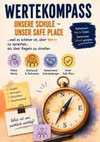 Vorschau - Arbeitsblätter - Werte statt Regeln – Unser Wertekompass - Deckblatt