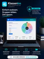 Vorschau - Lehrpläne/Lehrermaterial - Klassenlos – Der Zufallsgenerator für den Unterricht - Deckblatt
