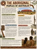 Vorschau - Arbeitsblätter - Australia - Aboriginal Peoples Leseverstehen - Seite 1