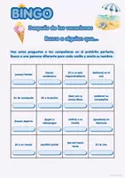 Vorschau - Spiele - BINGO nach den Ferien | Pretérito perfecto | Spanisch - Seite 3