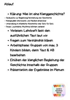 Vorschau - Arbeitsblätter - Klanggeschichte_Weihnachtsstern - Seite 1