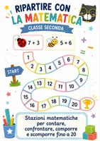 anteprima - Esercizi - RIPARTIRE CON LA MATEMATICA – CLASSE SECONDA - Pagina di copertina