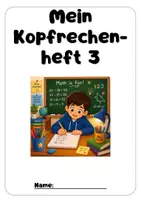 Vorschau - Arbeitsblätter - Kopfrechenheft 3 - Seite 1