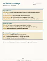 Vorschau - Arbeitsblätter - Die Ballade – Prüfungstraining Deutsch (Klasse 8) - Seite 3