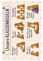 Vorschau - Poster - Klassenregeln Otter-Klasse | 3 Poster & 10 Regelkarten - Seite 1