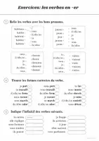 Vorschau - Arbeitsblätter - Verben auf -er | Konjugationen im Präsens | Französisch - Seite 2