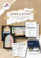 Vorschau - Arbeitsblätter - Licht und Kunst - Projekt für Schuljahresanfang/ -ende - Deckblatt