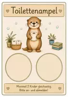 Vorschau - Poster - Toilettenampel Otter-Klasse | 8 Designs für Lichtbuzzer - Seite 3