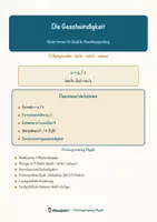 Vorschau - Arbeitsblätter - Die Geschwindigkeit – Prüfungstraining Physik (Klasse 8) - Seite 1