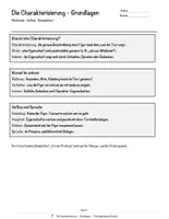 Vorschau - Arbeitsblätter - Die Charakterisierung – Prüfungstraining Deutsch (Klasse 8) - Seite 3