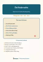 Vorschau - Arbeitsblätter - Die Kinderrechte – Prüfungstraining Sozialkunde (Klasse 8) - Seite 1