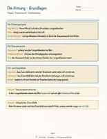 Vorschau - Arbeitsblätter - Die Atmung – Prüfungstraining Biologie (Klasse 8) - Seite 3