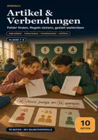 Vorschau - Arbeitsblätter - Spanisch A1 Fehlerfelder F1/F2 – Artikel & Verbendungen gezielt üben · Diagnose-Serie Folge 2 (10 Seiten) - Deckblatt