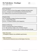 Vorschau - Arbeitsblätter - Der Föderalismus – Prüfungstraining Sozialkunde (Klasse 9) - Seite 3