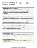 Vorschau - Arbeitsblätter - Die chemische Bindung – Prüfungstraining Chemie (Klasse 9) - Seite 3