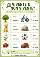 anteprima - Esercizi - Scienze - Viventi non viventi, 1-2 primaria - Pagina 2