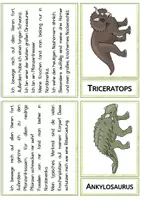 Vorschau - Aufgabenkarten - Zuordnung Dinosaurier - Seite 3