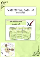 Vorschau - Spiele - Wusstest du, dass... Dinosaurier - Deckblatt
