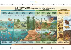 Vorschau - Poster - Die Erdzeitalter: Übersichts/Poster - Seite 1