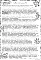 Vorschau - Arbeitsblätter - Leseweg Fußballweltmeisterschaft, Leseverständnis, Leseförderung, Lesetraining zum Thema Fußball - Seite 3