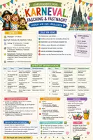 Vorschau - Stundenentwürfe - Karneval, Fasching & Fastnacht | Sachunterricht Klasse 3-4 | Bräuche & Geschichte - Seite 1