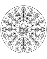 Vorschau - Arbeitsblätter - Frühling, Kunst, Malen, Mandala, Ostern - Seite 2
