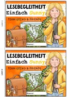 Vorschau - Arbeitsblätter - Einfach Sunny - Team Gecko & Friends | Lesebegleitheft Klasse 2-4 - Seite 3