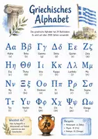 Vorschau - Arbeitsblätter - Lernplakat + Arbeitsblätter zum Thema "Griechisches Alphabet" + Lösung & MP3 + Mindmap + Infografik - Deckblatt