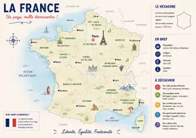 Vorschau - Poster - La France - Frankreichkarte als Poster - Seite 1