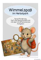 Vorschau - Unterrichtsreihen - Wimmelspaß im Herbstpark - Sprachförderung, DaZ und Deutschunterricht mit über 40 differenzierten Aufgaben - Seite 1