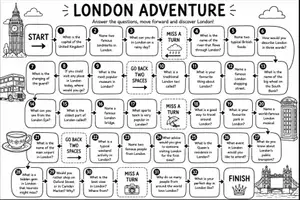 Vorschau - Arbeitsblätter - London Board Game - Seite 2