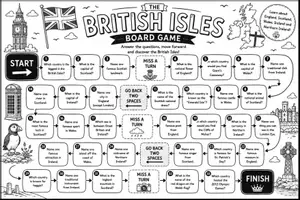 Vorschau - Arbeitsblätter - British Isles Board Game - Seite 2