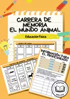 Vista previa - Hojas de trabajo - Carrera de memoria - Paquete de materiales - Educación Física - página 1
