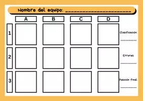 Vista previa - Hojas de trabajo - Carrera de memoria - General - Educación Física - página 3