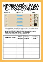 Vista previa - Hojas de trabajo - Carrera de memoria - General - Educación Física - página 2