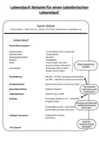 Vorschau - Arbeitsblätter - Wie schreibe ich einen Lebenslauf? - Seite 1