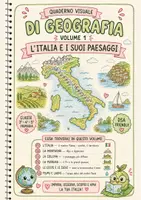 anteprima - Materiale di supporto/inclusione - Quaderno_Visuale_Geografia_Volume_1_Colori. - Pagina di copertina